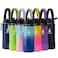 Farsea Insulated Water Bottle With Paracord Handle Protective Boot and 2 Lids Straw Lid Spout Lid Stainless Steel Water Bottle Wide Mouth Double Wall SweatProof BPAFree 18 oz