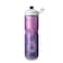 HydraPak Polar Bottle Polar Sport Insulated Water Bottle BPAFree Sport Bike Squeeze Bottle with Handle Pulse Purple 700ml 24oz