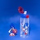 Zak Designs Sonic the Hedgehog Sage Water Bottle For School or Travel 25oz Durable Plastic Water Bottle With Straw Handle and LeakProof PopUp Spout Cover Sonic