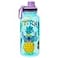 Silver Buffalo Disney Lilo and Stitch Pineapple Twist Spout Plastic Water Bottle with Stickers You Stick Yourself 32 Ounces