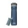Contigo Clybourn Chill Stainless Steel FreeFlow Filter Water Bottle with AUTOSEAL 24oz Dark Ice
