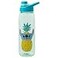 Silver Buffalo Disney Lilo and Stitch Pineapple Pop Up PeekABoo Water Bottle with ScrewOn Lid 28 Ounces