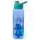 Silver Buffalo Disney Lilo and Stitch Ohana Cute Stitch Water Bottle with ScrewOn Lid 28 Ounces