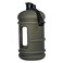 TOOFEEL 1 Gallon Water Bottle 128 oz With Flip Lid Measurements Marked Leak Proof BPA Free Jug for Gym Sports Matte Black