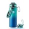 GOSWAG Insulated Sports Water Bottle 24oz 2 Lidswith StrawNo Straw Stainless Steel Water Bottles with Paracord Handle Insulated Bottle with DoubleWall Vacuum Insulation