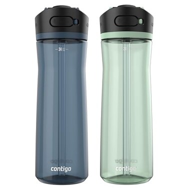 Contigo Ashland 20 AUTOSPOUT Water Bottle 24 oz 2Pack Blueberry Agave