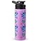 Silver Buffalo Disney Lilo and Stitch Tropical Sitting Stitch Double Walled Stainless Steel Water Bottle 25 Ounces