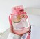MOIOIBE Pink Cute Water Bottles Upgrade 45oz Water Bottles Photo Artifact with Shoulder Strap Suitable for Travel