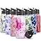 THILY Stainless Steel Water Bottle 32 oz Vacuum Insulated Sports Flask with 2 Lids and Straws Leakproof and BPAFree Keep Drinks Hot for 12 Hours or Cold for 36 Hours Elegant Lotus Design