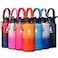 Farsea Insulated Water Bottle With Paracord Handle Protective Silicone Boot and 2 Lids Straw Lid Spout Lid Stainless Steel Water Bottle Wide Mouth Double Wall SweatProof BPAFree 32 oz