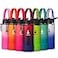 Farsea Insulated Water Bottle With Paracord Handle Protective Silicone Boot and 2 Lids Straw Lid Spout Lid Stainless Steel Water Bottle Wide Mouth Double Wall SweatProof BPAFree 18 oz