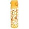 Ion8 Steel Water Bottle 600 ml20 oz Leak Proof Easy to Open Secure Lock Dishwasher Safe Flip Cover Fits Cup Holders Carry Handle Durable Scratch Resistant Raised Print Giraffes Design