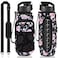Newfad 32 oz Water Bottle with Straw and Sleeve Motivational Water Bottle with Time Marker and Adjustable Shoulder Strap BPA Free Leakproof Sport Water Jug for Hiking Gym