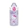 Zak Designs Sanrio Sage Kids Water Bottle For School or Travel 16oz Durable Plastic Water Bottle With Straw Handle and LeakProof PopUp Spout Cover Hello Kitty