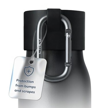 LARQ Active Loop Black Bump Protector for Your Cap with Easy Carry Carabiner