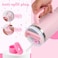 3tyto 15PCS Cup Accessories Set for Stanley Cup 30oz 40oz Tumbler with Handle Including Silicone Straw Cover and Boot Spill Proof Stopper Stanley Charms Handle Charm Initials Sticker Letter D Pink