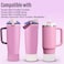 BonneChance 2 Pcs Silicone Boot for Owala 40oz 30oz FreeSip Sway Tumblers Protective Bottom Bumper AntiSlip Sleeve Accessories for FreeSip Sway Water Bottles Dishwasher Safe and BPA FreeOrangeEucalypt