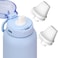 PEUTIER 2pcs Bite Valve Replacement for Ello Cooper 32oz Stainless Steel Water Bottle Water Bottle Rubber Mouthpiece Silicone Free BPA Cap Lid Spout for Ello Cooper 182240oz Accessories Parts White