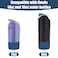 PEUTIER 2pcs Silicone Boot for Owala Kids Water Bottle 16oz14oz AntiSlip Water Bottle Cover Sleeve AntiDent Bottom Protector Wraps Compatible with Owala Kids Stainless Steel Bottle AccessoriesBlue