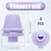 Gosknor 4pcs Bite Valve Replacement for Ello Cooper 2232oz Stainless Steel Water Bottle Water Bottle Mouthpiece BPA Free Silicone Cap Lid Spout for Ello Cooper 18223240oz Accessories PartsPurple