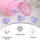 Gosknor 4pcs Bite Valve Replacement for Ello Cooper 2232oz Stainless Steel Water Bottle Water Bottle Mouthpiece BPA Free Silicone Cap Lid Spout for Ello Cooper 18223240oz Accessories PartsPurple