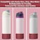 Affute Silicone Boot for Owala Water Bottle 40 oz AntiSlip Protective Sleeve for FreeSipTwistFlip Water BottlesBPA FreeBottom Bumper Cover Protects Water Bottles from ScratchesSummer Sweetness