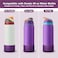 Alwenid 2PCS Silicone Water Bottle Boot for Owala 40 Oz AntiSlip Protective Sleeve Bottom Bumper Protector for FreeSip Twist and Flip Stainless Steel Water Bottles Dark PurpleDark Blue