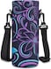 AUPET Water Bottle CarrierInsulated Neoprene Water bottle Holder Bag Case Pouch Cover 1000ML or 750MLAdjustable Shoulder Strap Great for Stainless Steel and Plastic Bottles