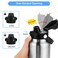 BIJISI Auto Spout Lid for YETI Rambler Bottles Fits 18263664 oz Bottles Chug Replacement Lid Cap with PushButton Lid and Flexible Handle