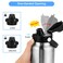 BIJISI Auto Spout Lid for YETI Rambler Bottles Fits 18263664 oz Bottles Chug Replacement Lid Cap with PushButton Lid and Flexible Handle