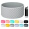 Bluwing Protective Silicone Boot Bottom for 32oz 40oz Hydroflask Water Bottles AntiSlip Bottom Sleeve Cover Bumper NOT for Stanley TumblerGray