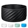 FLORAPELL Boots for Hydro Flask 32 40 OZ Water Bottle Soft Silicone Bumper for Hydroflask Bottom Sleeve for Owala Freesip Flip 40 Ounce Sports Bottles Cover Protector Accessories Dishwasher safeBlack