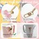 BydGxy Stanley Cup Accessories Set for Stanley 30 oz 40 oz Tumbler Includes Straw Cover Silicone Boot Water Bottle Handle Strap and Cherry Charm Compatible with Pink Purple Stanley Cup Pink