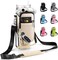 KTKUDY Carrier Bag with Phone Pocket 2 Strap for Stanley 40 oz Tumbler with Handle Fits Simple Modern 40oz Water Bottle Accessories Sling Sleeve Holder for Stanley Cup with Shoulder Hand Strap