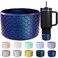 CEDIDJAC Silicone Boot for Stanley Cup 2040 Ozfor Hydroflask Boot 1224 Ozfor IceFlow 2030 Ozfor Owala Tumbler 40 ozBottom Protector for Stanley Boot for Stanley Cup Accessories Navy Purple
