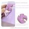 SITKOL Cute Letter Charm Set with Secure Handle Strap Silicone Ring Monogram Sticker and Personalized Decoration for Owala Compatible Water Bottle Travel Carry School Gift and Daily Use Purple M