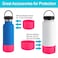 DBIW Boot for Hydro Flask 1224 OZ Water BottleStanley Tumbler Bottom Boots for Hydroflask Sports Water Bottles Silicone Bottom Cover Sleeve Pink Fits Stanley Cups Hydro 1224 oz
