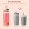 Diumepo Silicone Boot for Owala 16oz Water Bottle AntiSlip Protective Sleeve Bottom Bumper Protector for Owala Kids and FreeSip 16 oz Water Bottle BPA Free Adzuki Red