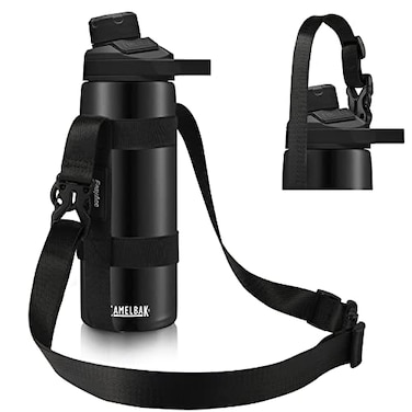 EasyAcc Water Bottle Holder Strap Sling for Owala FreeSip 24 32 40 oz Hydro Flask Cirkul Yeti Stanley Flip Universal Water Bottles with Carabiner for Walking Curise Travel Bottle Excluded