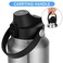 EIPOSAU Spout Lid for YETI Rambler Bottle BPA Free Ideal Chug Cap for YETI Fits 18 26 36 64 oz Bottles Replacement Lids with Push Button Lock 2 Pack