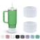 Elevate 2 Pcs Silicone Boot Compatible with Quencher 40oz 30oz Tumbler with Handle IceFlow 20oz AntiSlip Protective Water Bottle Bottom Cover for Hydro Sport Flask Bottle 12oz24oz