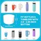 Elevate 2 Pcs Silicone Boot Compatible with Quencher 40oz 30oz Tumbler with Handle IceFlow 20oz AntiSlip Protective Water Bottle Bottom Cover for Hydro Sport Flask Bottle 12oz24oz
