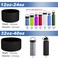 FLORAPELL Boots for Hydro Flask 32 40 OZ Water Bottle Boot for Hydroflask Sports Water Bottles Silicone Bottom Sleeve Cover Protector Bumper Accessories Diamond Black