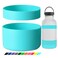 Greant Double Protective Water Bottle Boot compatible with Hydro Flask Silicone Flex Boot compatible with Hydroflask Boot Universal AntiSlip Bottle Sleeve 3 Sizes to Choose
