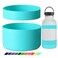 Greant Double Protective Water Bottle Boot compatible with Hydro Flask Silicone Flex Boot compatible with Hydroflask Boot Universal AntiSlip Bottle Sleeve 3 Sizes to Choose