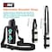 HEYSKAY Water Bottle Holder with Strap Water Bottle Sling with Adjustable Shoulder Strap and Carabiner for Owala FreeSip 2440oz Hydro Flask and Universal Water BottlesBlue Sun Flower