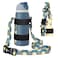 HEYSKAY Water Bottle Holder with Strap Water Bottle Sling with Adjustable Shoulder Strap and Carabiner for Owala FreeSip 2440oz Hydro Flask and Universal Water BottlesBlue Sun Flower