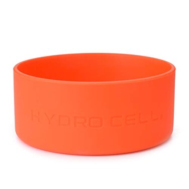 HYDRO CELL Protective Silicone Bottom Boot for 40oz 32oz 24oz 18oz Stainless Steel Insulated Water Bottles AntiSlip Sleeve Cover Orange 2414oz