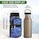 icolor Water Bottle Carrier Bag Holder 25324064ozAdjustable Padded Shoulder Handle Strap Sports Sling Hiking PackInsulated Neoprene Wide Mouth Bottle Sleeve