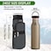 icolor Water Bottle Carrier Bag Holder 25324064ozAdjustable Shoulder Handle Strap Sports Sling Hiking PackInsulated Neoprene Wide Mouth Bottle Sleeve